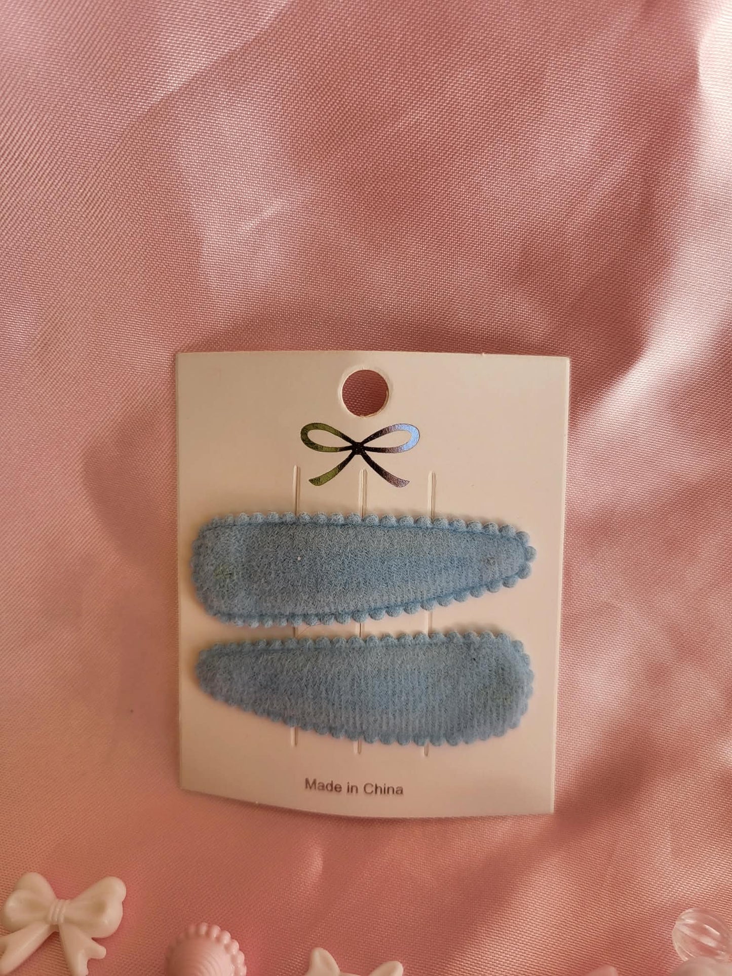 Kind klikspeld teddy lichtblauw