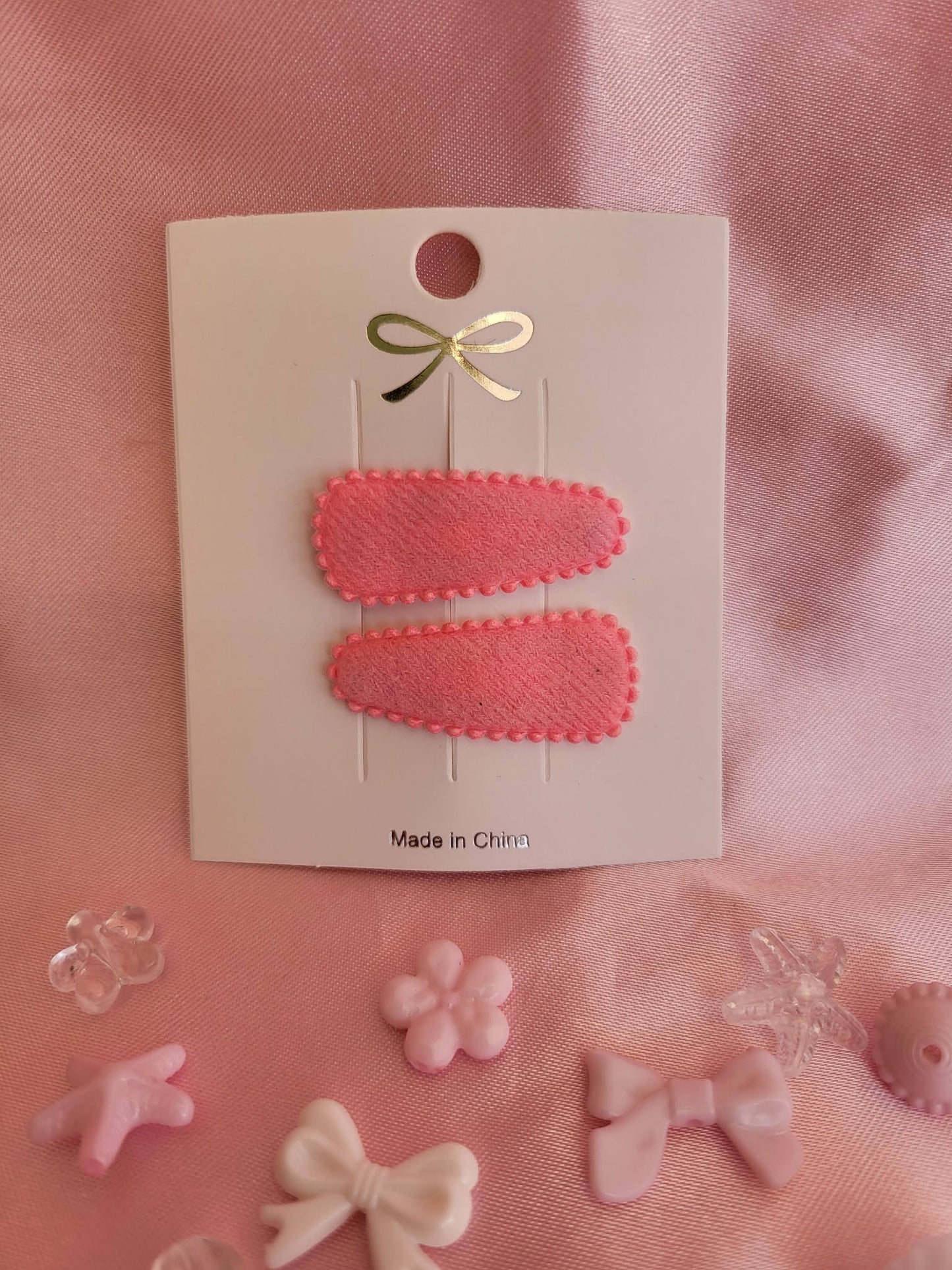 Baby klikspeld teddy roze