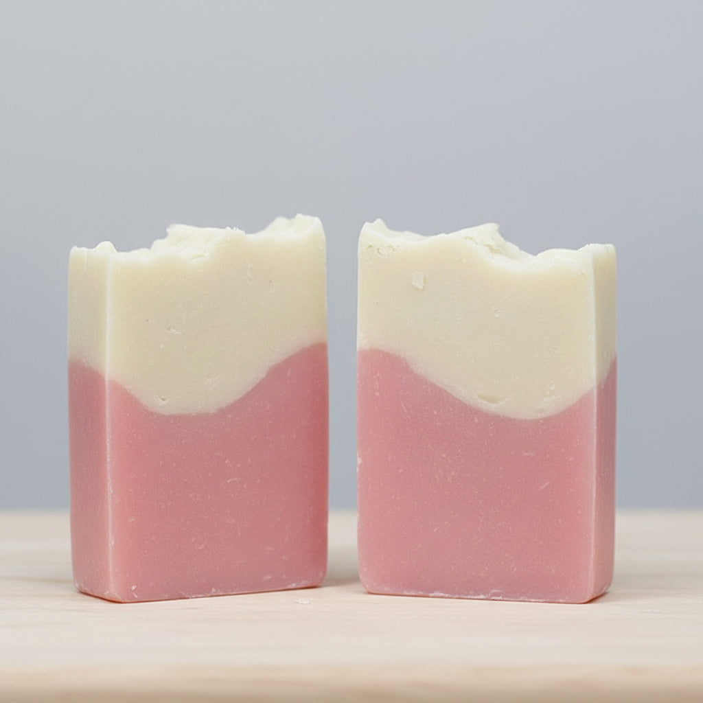 Strawberry cream olijfoliezeep 100 gr