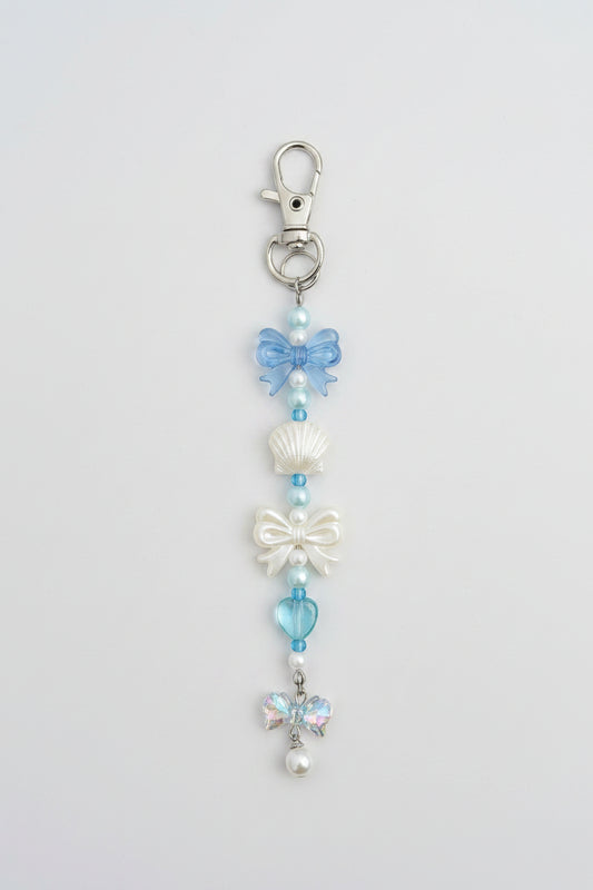 Sleutelhanger blue bow